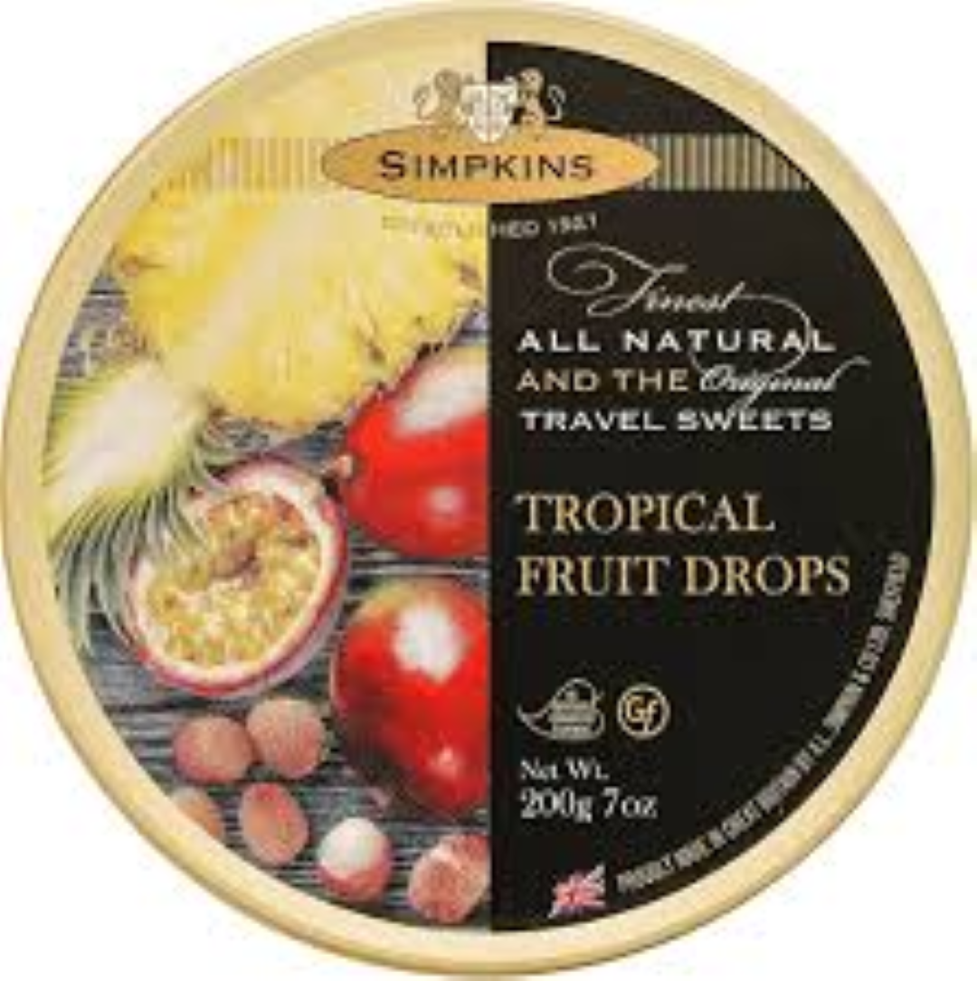 SIMPKINS TROPICAL FRUIT 200G